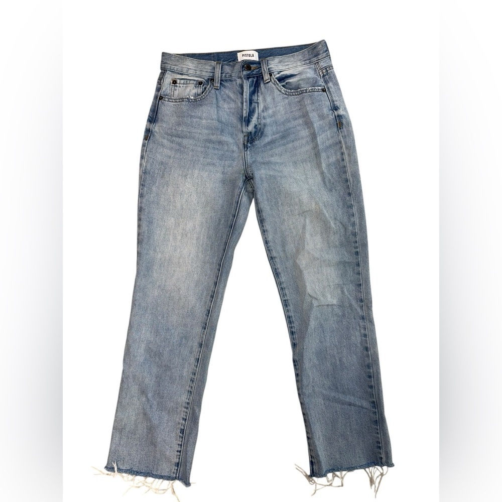 Pistola Charlie High-Rise Straight Leg Jeans - Picture 8 of 9